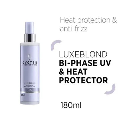 LuxeBlond Bi-Phase UV & Heat Protector 180ml