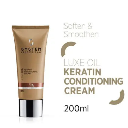 Luxe Oil Keratin Conditioning Cream 200ml