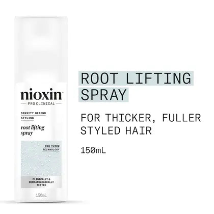 Nioxin Density Defend Styling Root Lifting Spray, Thickening Hair Spray 150ml