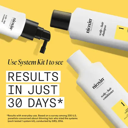 Nioxin Scalp + Hair Thickening System 1 Conditioner for Natural Hair with Light Thinning, 300ml