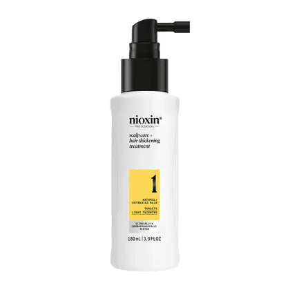 Nioxin System 1 - Scalp & Hair Thickening Leave on Treatment 100ml