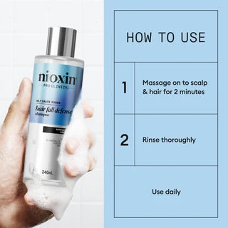 Nioxin Hair Fall Defense Shampoo 475ml