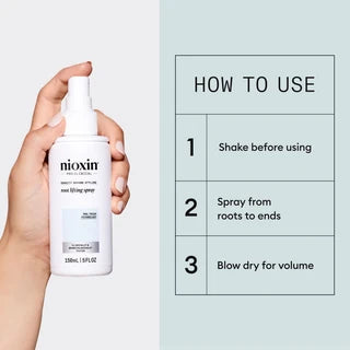 Nioxin Density Defend Styling Root Lifting Spray, Thickening Hair Spray