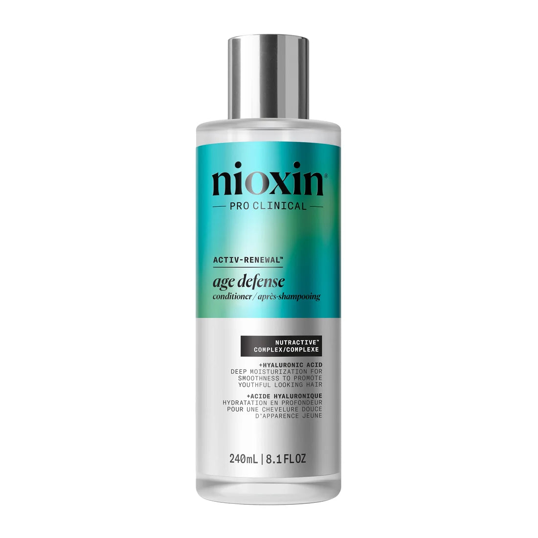 Nioxin Age Defense Conditioner for Ageing Hair | Strengthening Conditioner with Hyaluronic Acid