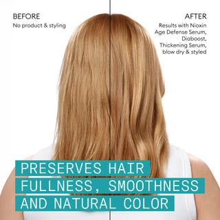 Nioxin Age Defense Anti Ageing Hair Serum | Leave-in Scalp Treatment with Peptide