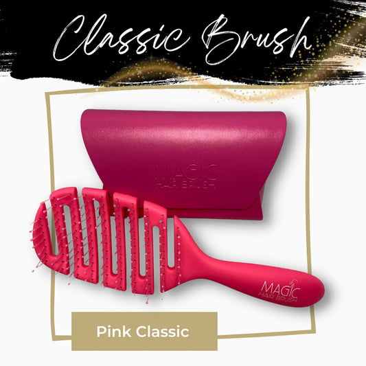 Magic Hair Brush – Pink