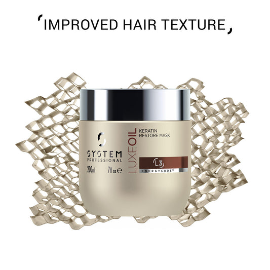 System Professional Luxe Oil Keratin Restore Mask 200ml