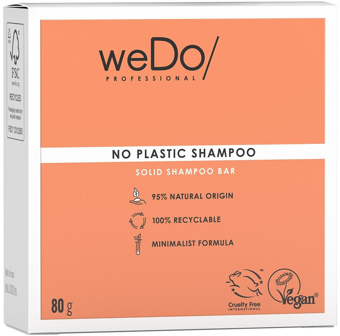 WeDo/Professional No Plastic Shampoo Bar